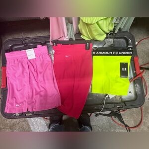 Nike & Under Armour women's shorts bundle new with tag (3) pairs